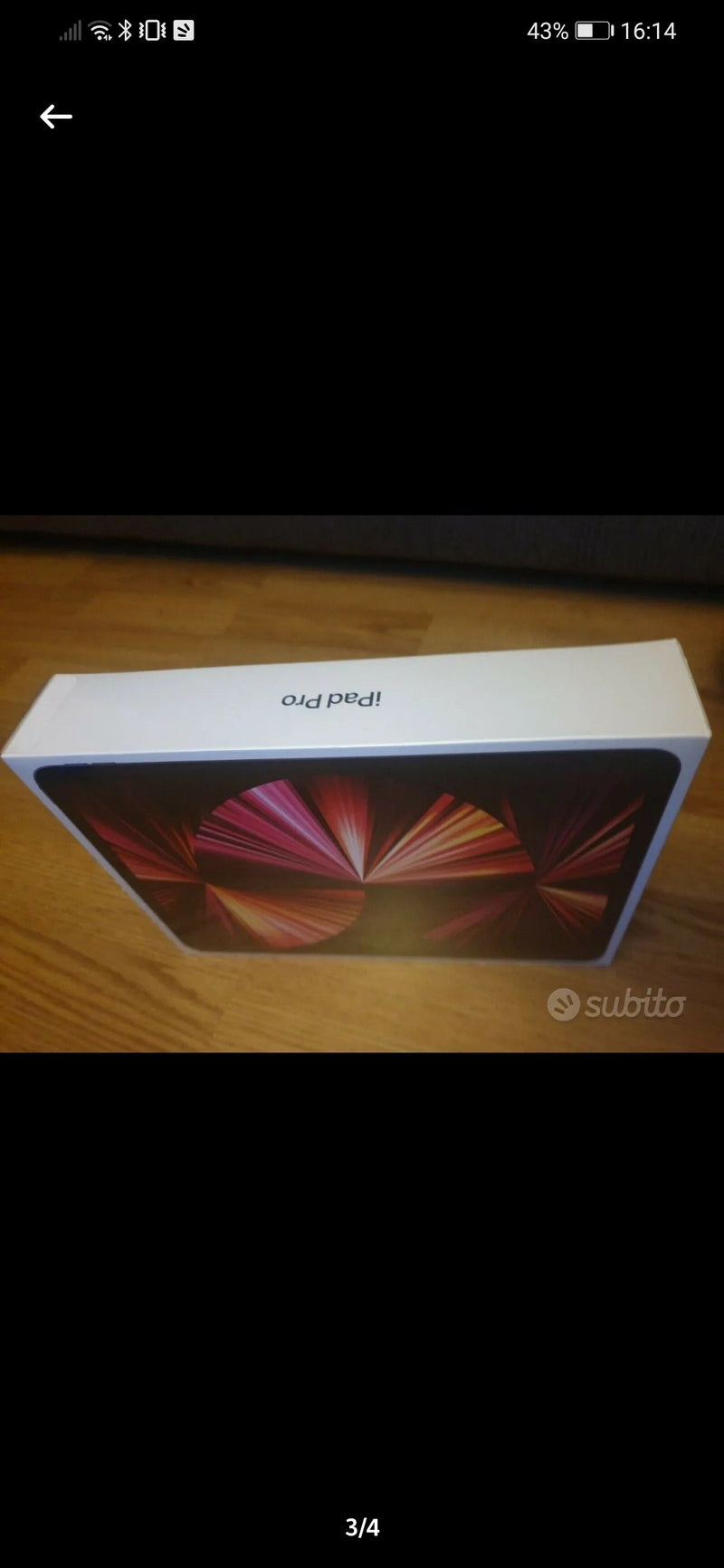 iPad Pro 11" 3TH 256 GB Grigio Siderale