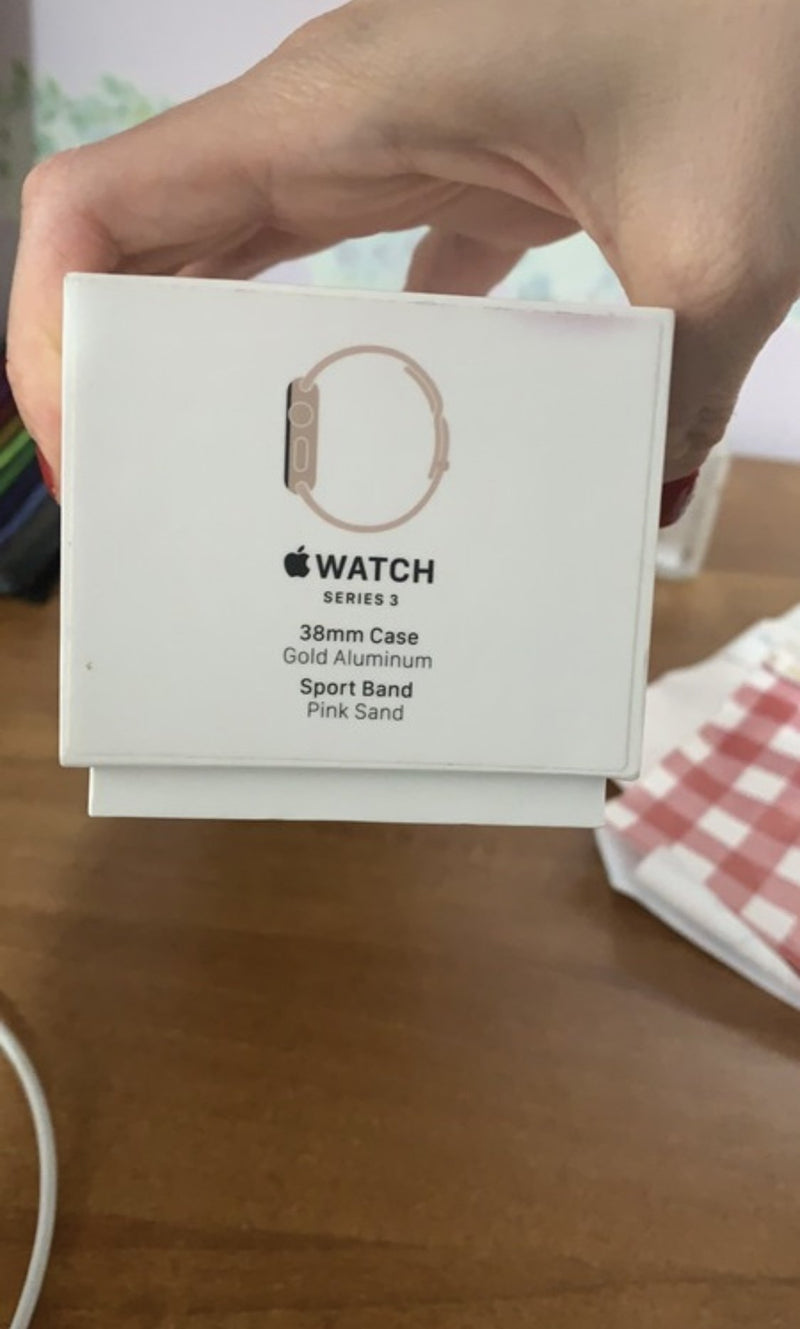 Apple Watch 3 Alluminio Oro
