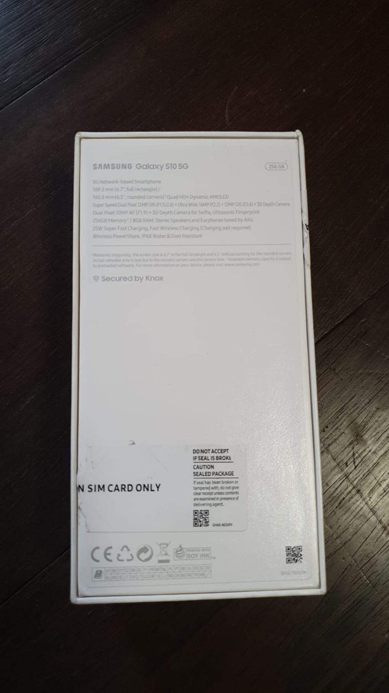 Samsung S10 512 GB Prism White