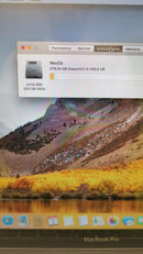 MacBook Pro 13" 512 GB Argento