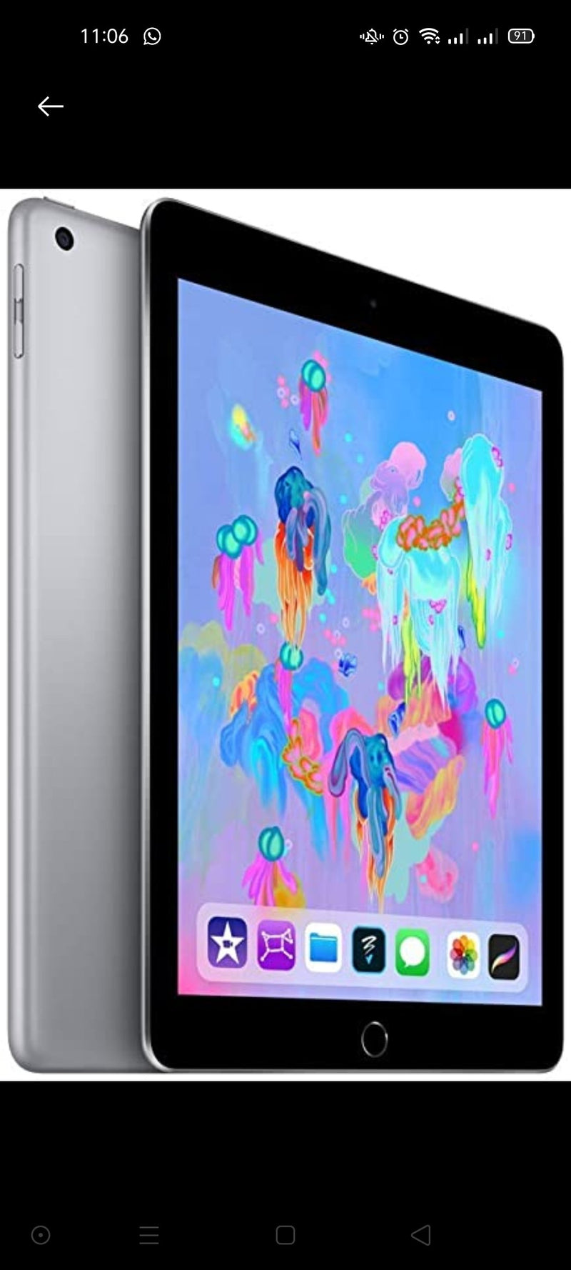 iPad 6TH 128 GB Grigio Siderale