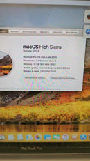 MacBook Pro 13" 512 GB Argento