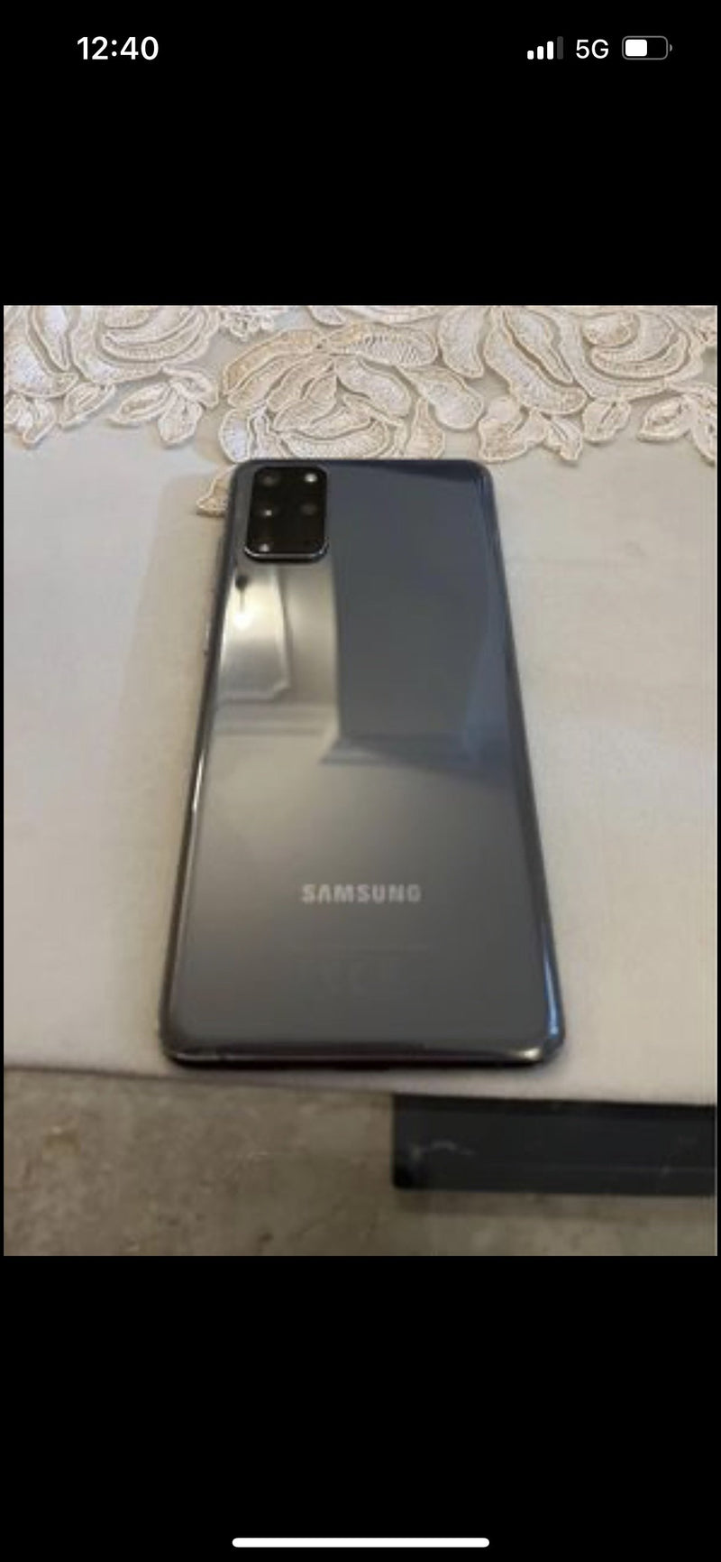 Samsung S20 + 128 GB Cosmic Grey