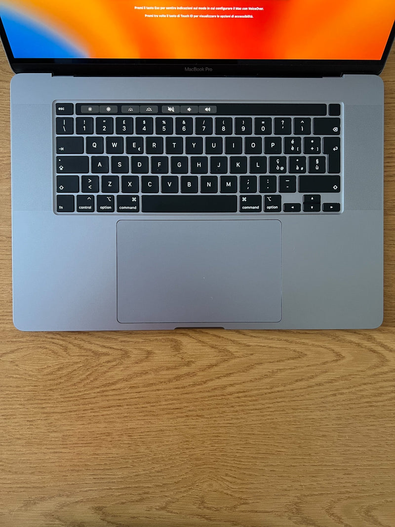 MacBook Pro 16" Retina 512 GB Grigio Siderale