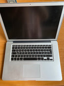 MacBook Pro 15" 1 TB Argento