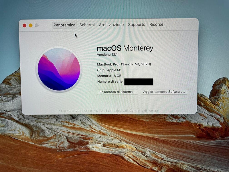 MacBook Pro 13" Retina 512 GB Grigio Siderale