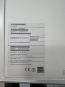 MacBook Pro 13" Retina 512 GB Grigio Siderale