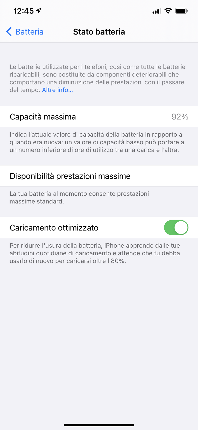 iPhone XS Max 256 GB Grigio Siderale