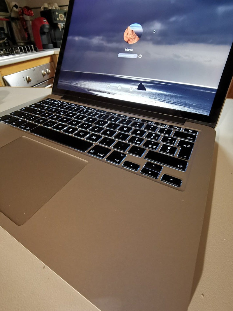 MacBook Pro 13" Retina 256 GB Argento