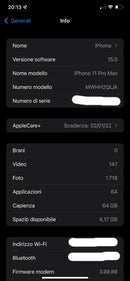 iPhone 11 Pro Max 64 GB Verde Notte