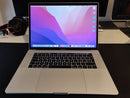 MacBook Pro 15" Retina 256 GB Argento
